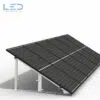 Aufdach Ständer 20° & 30° für Flachdach oder Trapezdach Solarmodul Montagen, K2 Montageschienen Crossrail