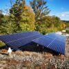 PV Flachdach Anlage mit Fronius Gen24 5.0 Wechselrichter an der Neumattstrasse in Burgdorf, Kraftwerk für eigenen Strom