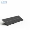 Aufdach Ständer 20° & 30° für Flachdach oder Trapetzsdach Solarmodul Montagen, K2 Montageschienen Crossrail