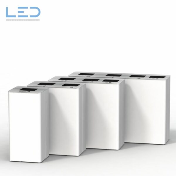 B-IN Recyclingstation, Office Abfallstation mit 110 & 60 Liter Basis Fraktion B-IN Recyclingstation, Office Abfallstation mit 110 & 60 Liter Basis Fraktion, moderne Wertstofftrennung im Büro, Swissmade