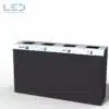 C4-Bin XXL WB-16104-1001 Abfalltrennsystem für PET, Kehricht, Alu, Kunststoff, Waste Management, Barrierefrei, Brandschutz