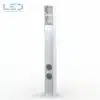 ESOCKET Hager Steckdosensäule für 4 Apparate, 2 x NAP und unten 2 x AP