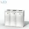 Ki3 Recyclingbox WB-17113-1001 für Ihre Kantine oder Take Away Restaurant, Wertstoffbehälter 110l PET, P3 Recyclingstation, Swiss Made