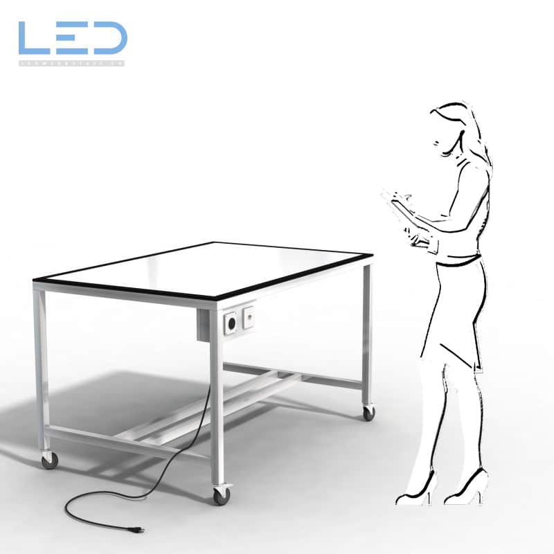 Leuchttisch für Reinraum