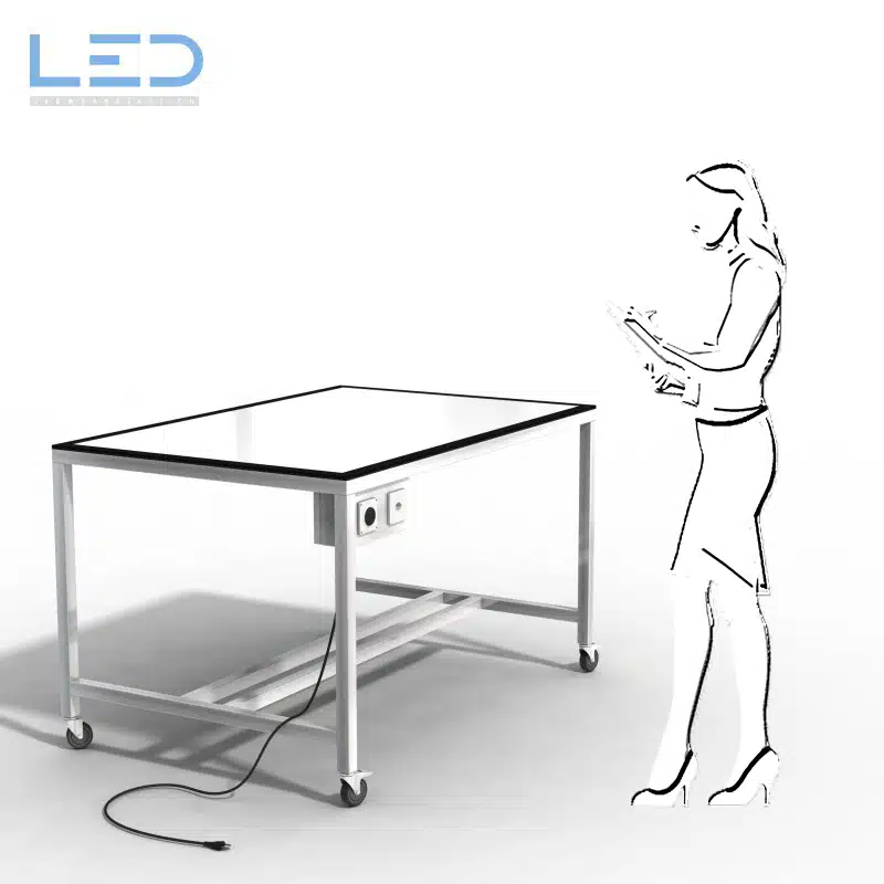 Leuchttisch für Reinraum