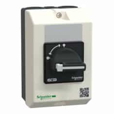 AP-Anlageschalter Schneider Electric Vario 20A 4P schwarz N-vorauseilend IP65