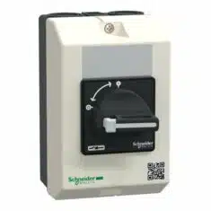 AP-Anlageschalter Schneider Electric Vario 20A 4P schwarz N-vorauseilend IP65