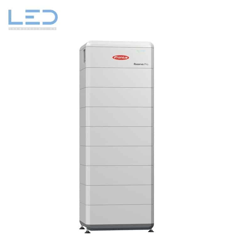 Fronius Reserva ist eine effiziente DC-gekoppelte Hochvoltbatterie mit einer Speicherkapazität von 12.0 -32.0 kWh.